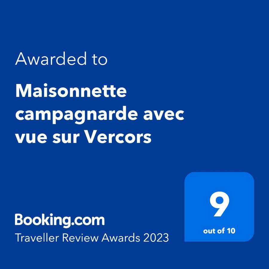 Maisonnette Campagnarde Avec Vue Sur Vercors Villa Montmiral Екстериор снимка